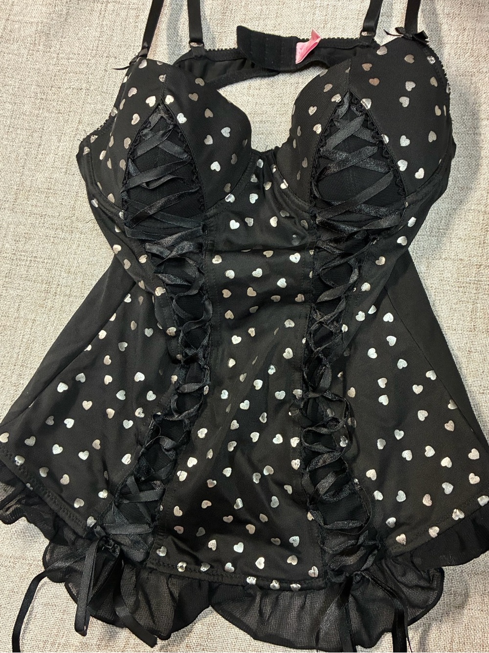 Nature Intimates bustier/corset-style lingerie top SIZE 34B